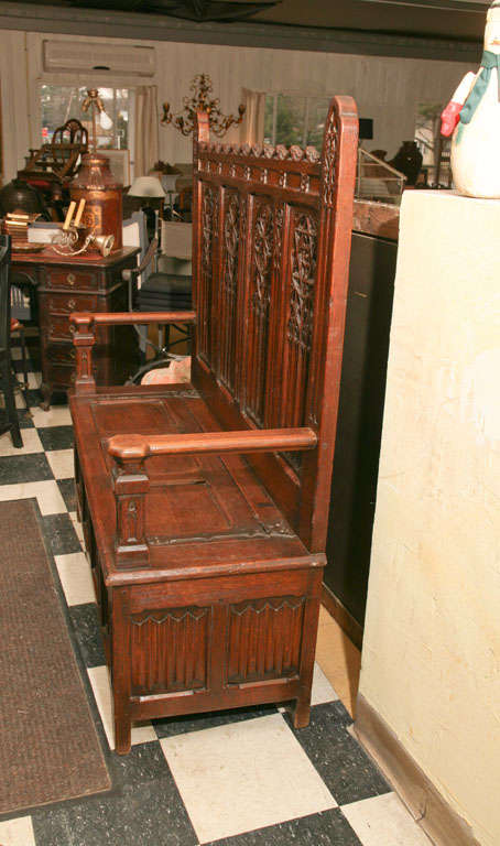 Antique Hall Bench