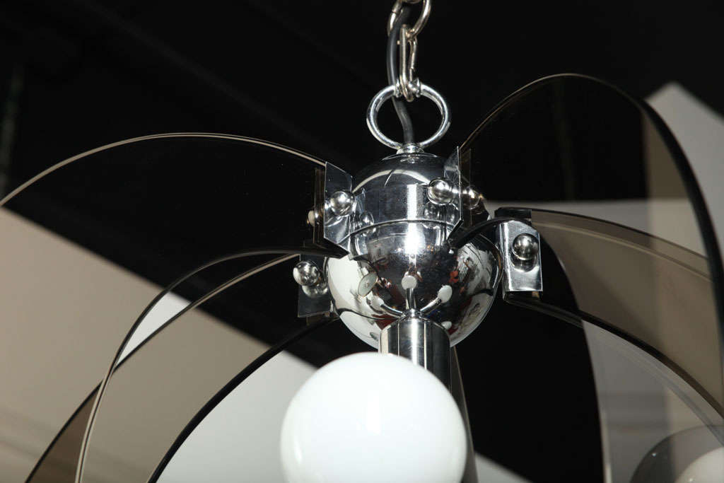 Mid-20th Century 1960s Veca Chandelier Made in Italy For Sale