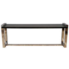 Vintage Baughman Console Table