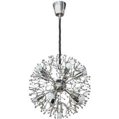Snow Flake Chandelier Made in Italy, 1960