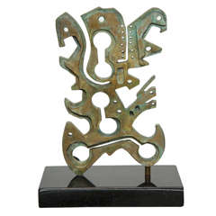 Anthony Quinn "Chinese Instrument" Bronze Maquette, 1991 6