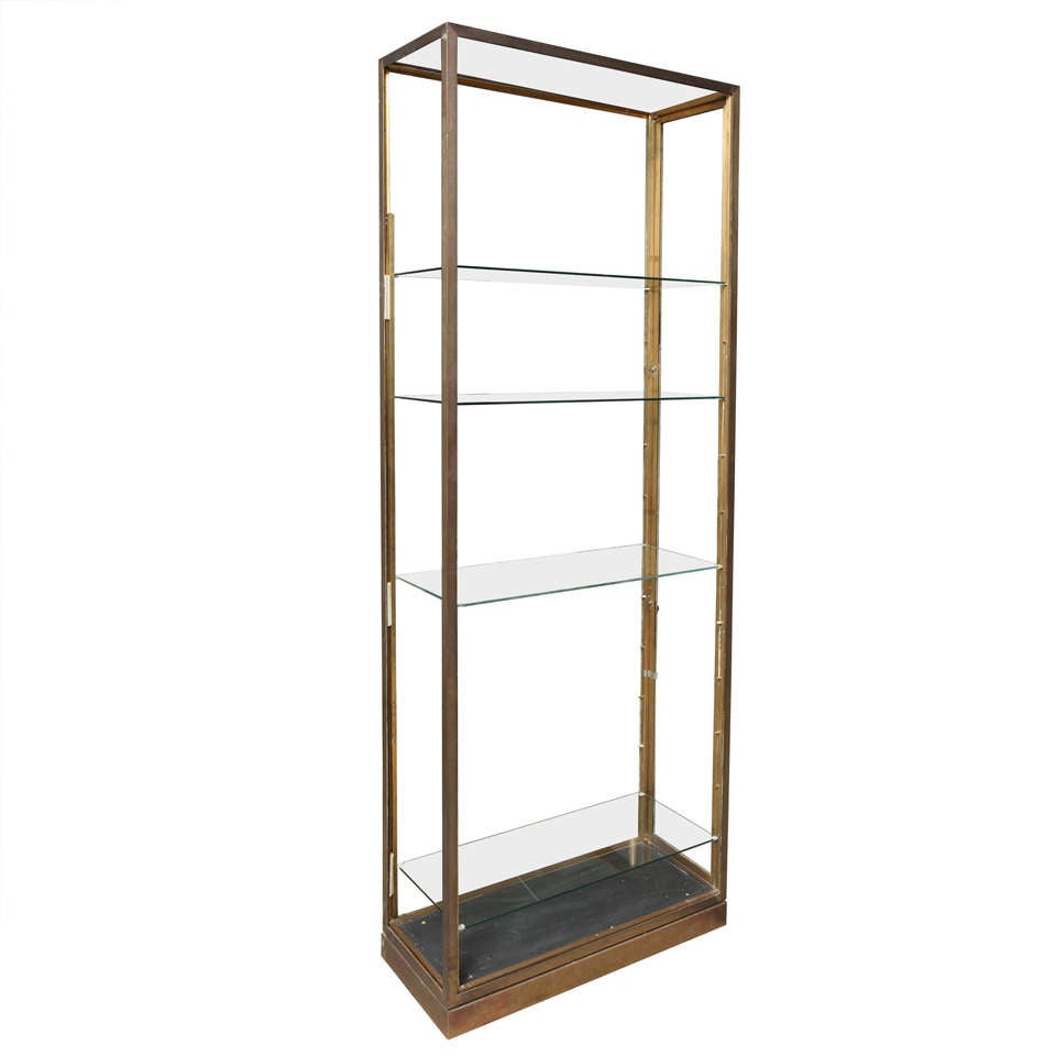 Jacques Adnet Attributed Etagere