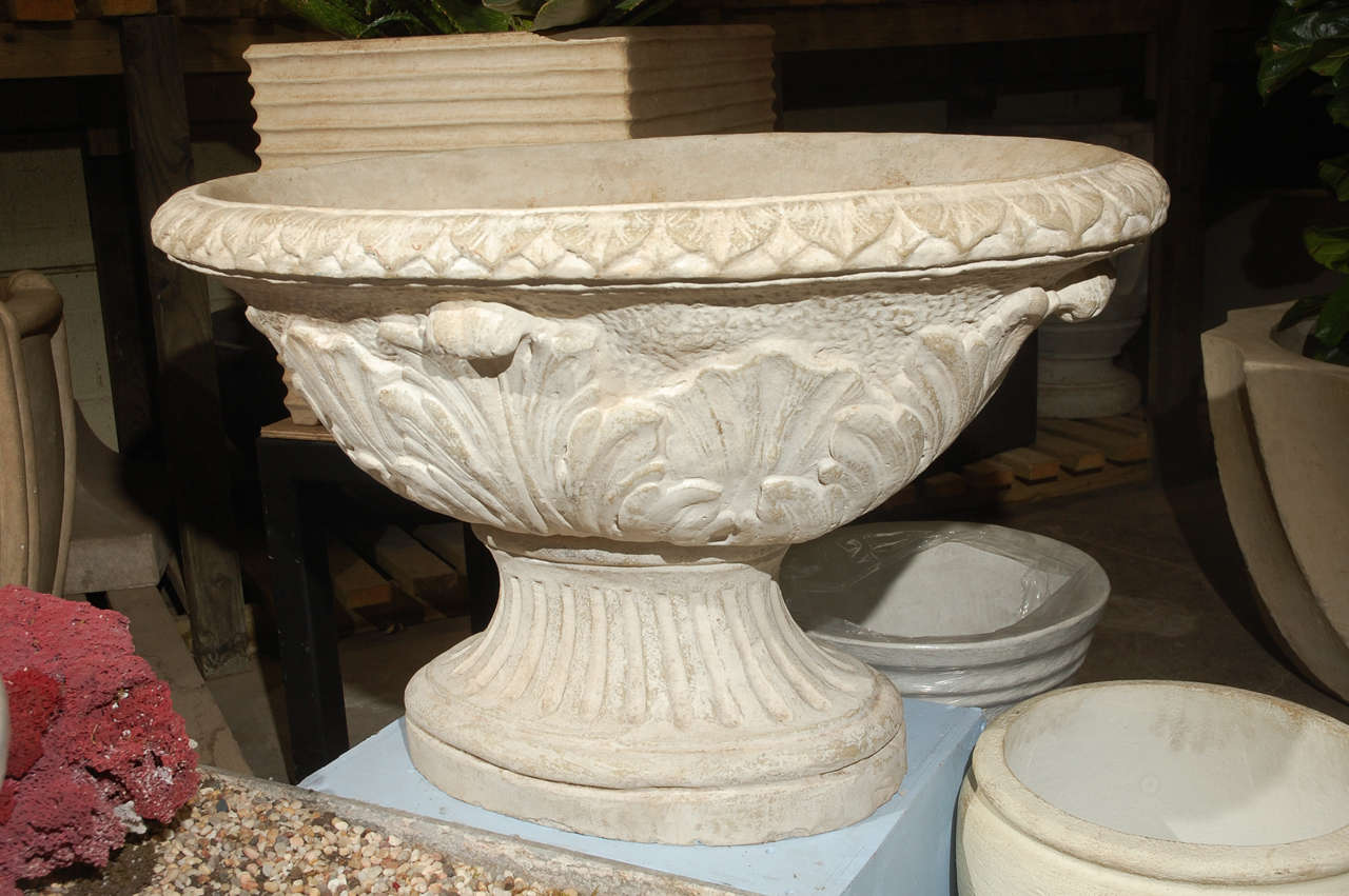 Oval Acanthus Urn