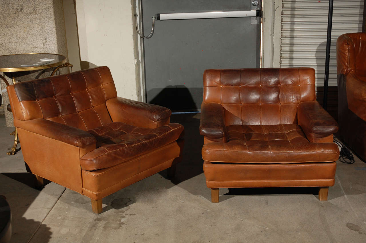 Pair of Arne Norell 'Mexico' Armchairs