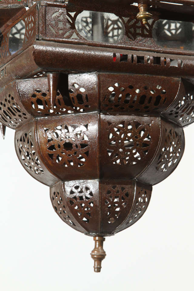 Moorish Moroccan Glass Pendant