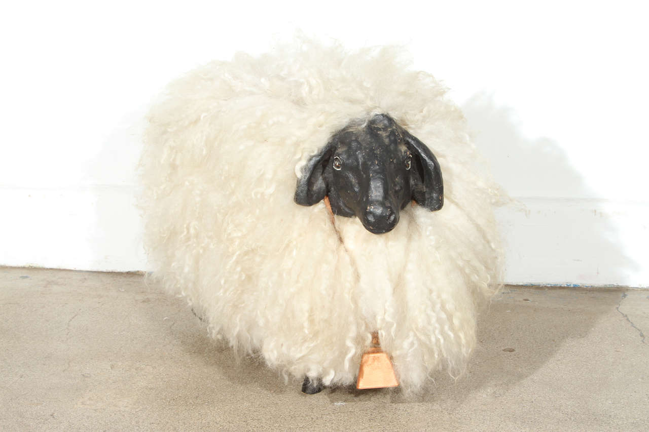 Mid-Century Modern Decorative Sheep after Francois-Xavier Lalanne