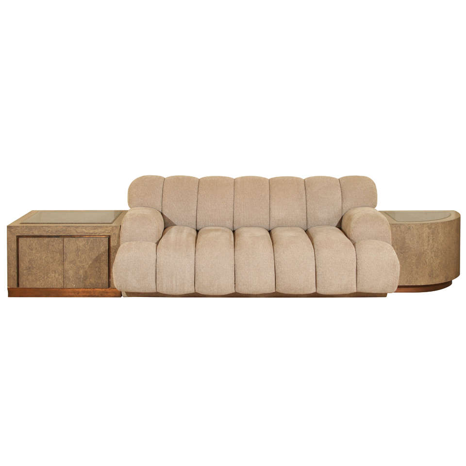 Custom Sofa and End Tables by Steve Chase.
