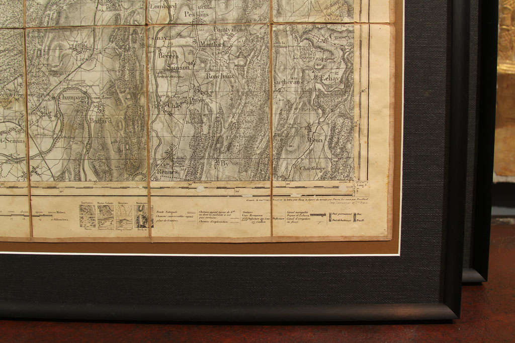 19th Century 3 assorted 19th century French maps