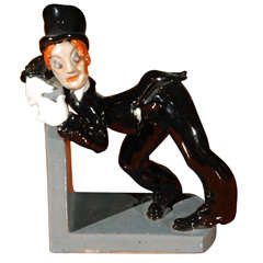 Art Deco Ceramic Bookend Art Deco Ceramic Bookend