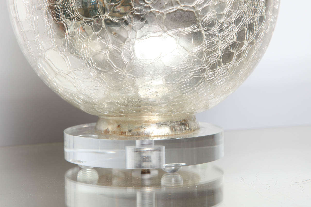 mercury glass lamp