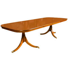 Charles Barr Dining Table with Two Leaves
