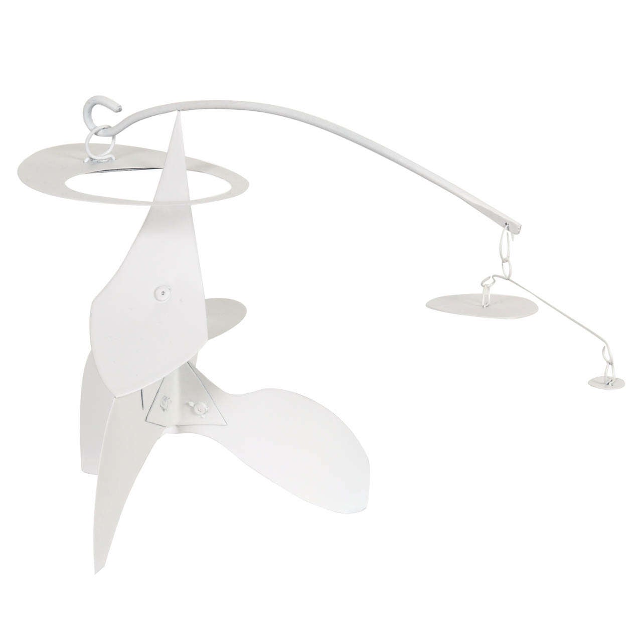 Jim Hunter White Table Top Mobile, 2014 at 1stdibs