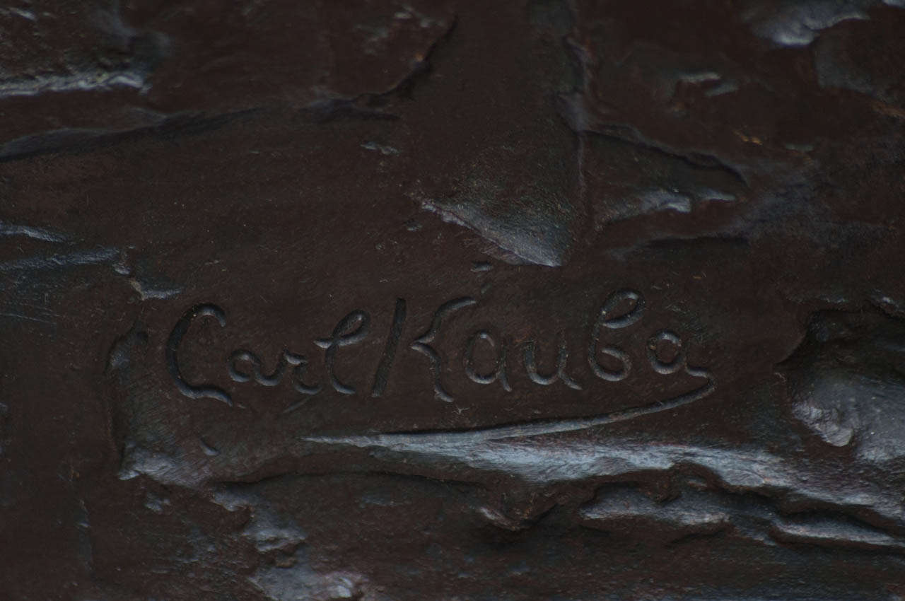 Carl Kauba Austrian Bronze 