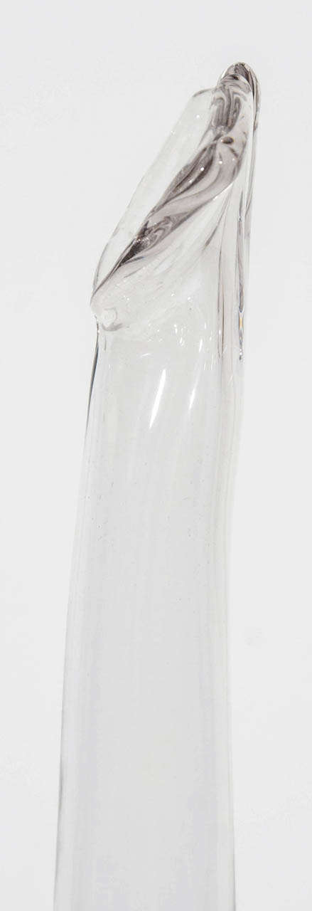 20th Century Lovely Art Glass Vase from Spain For Sale