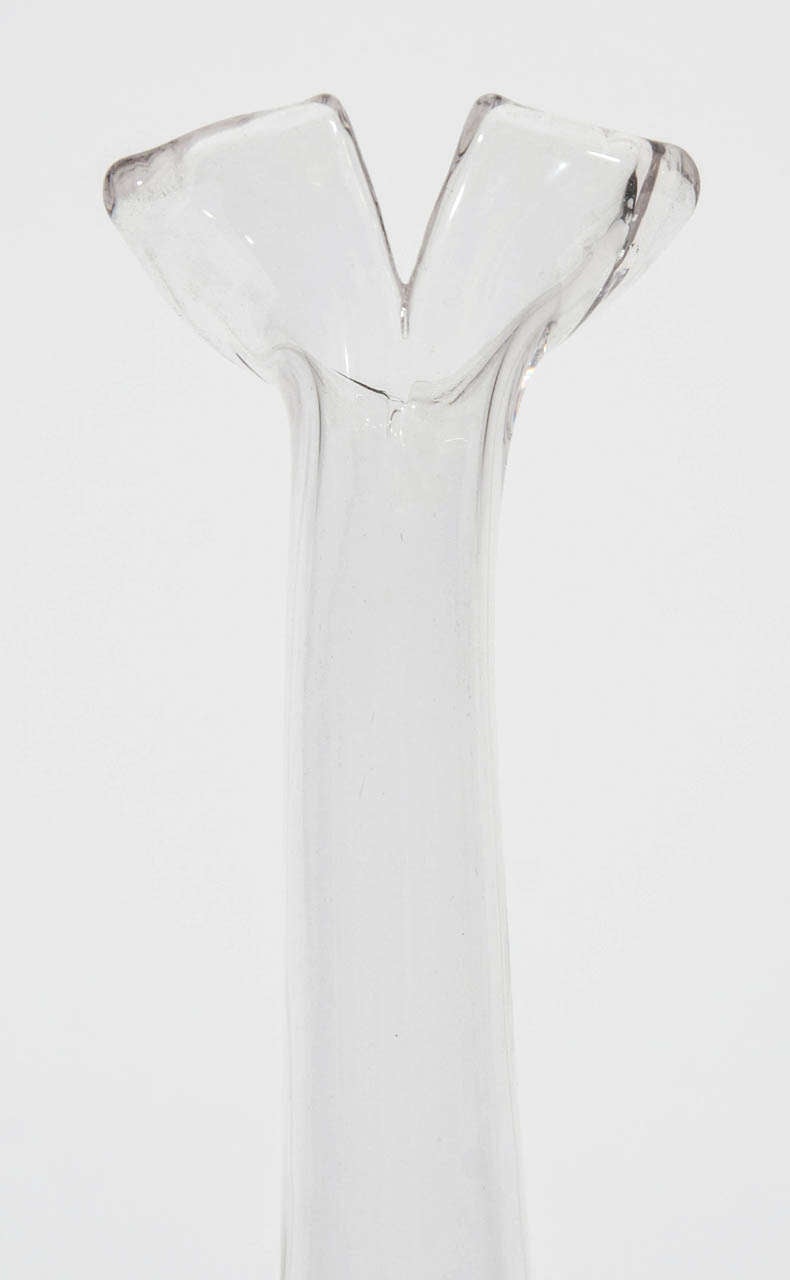 Lovely Art Glass Vase from Spain For Sale 1