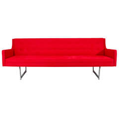 Sleek Modern Tufted Sofa