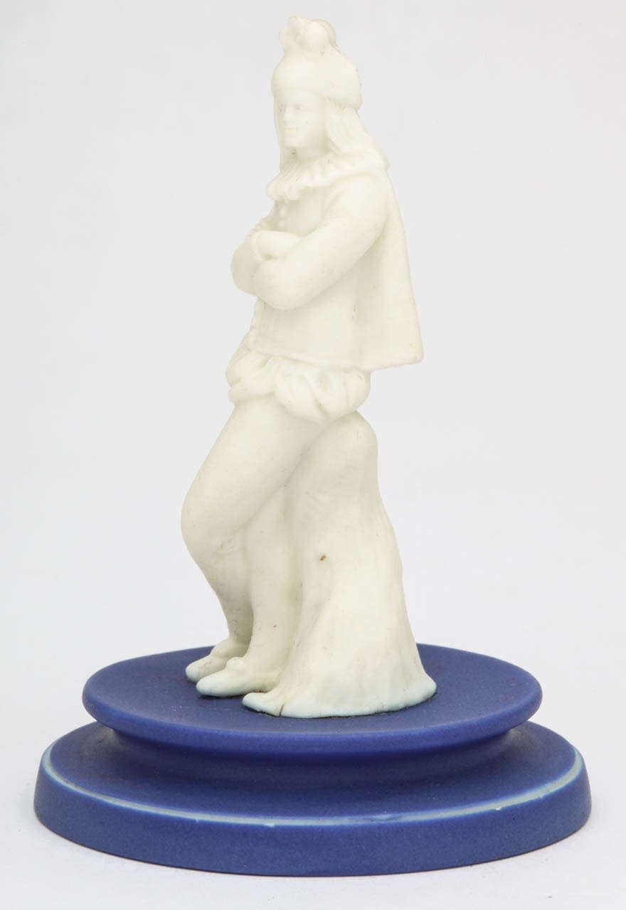A Rare Wedgwood Chess Figure Of A Jester By Flaxman