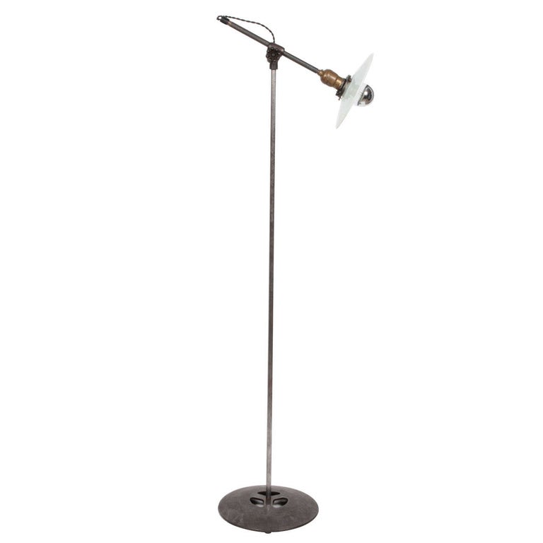 Antique Industrial Floor Lamp By O C White At 1stdibs Antique Industrial Floor Lamp By O C, Oc White Floor Lamp