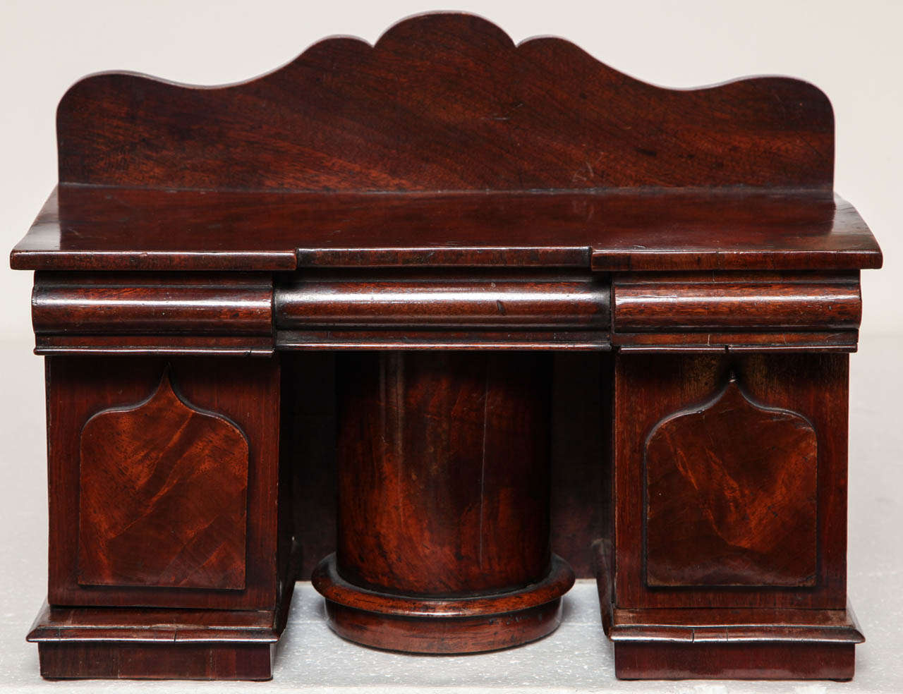 19th Century English Tea Caddy as a Model of a Sideboard