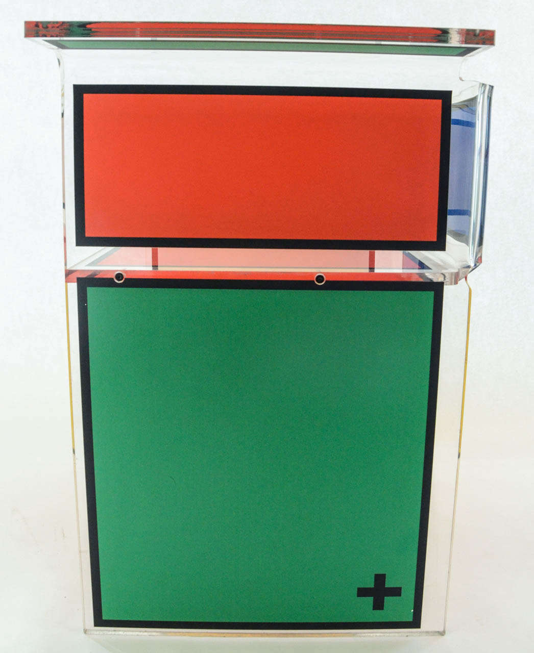 Moderne Paire de chaises en plexiglas Jean Charles de Castelbajac en vente