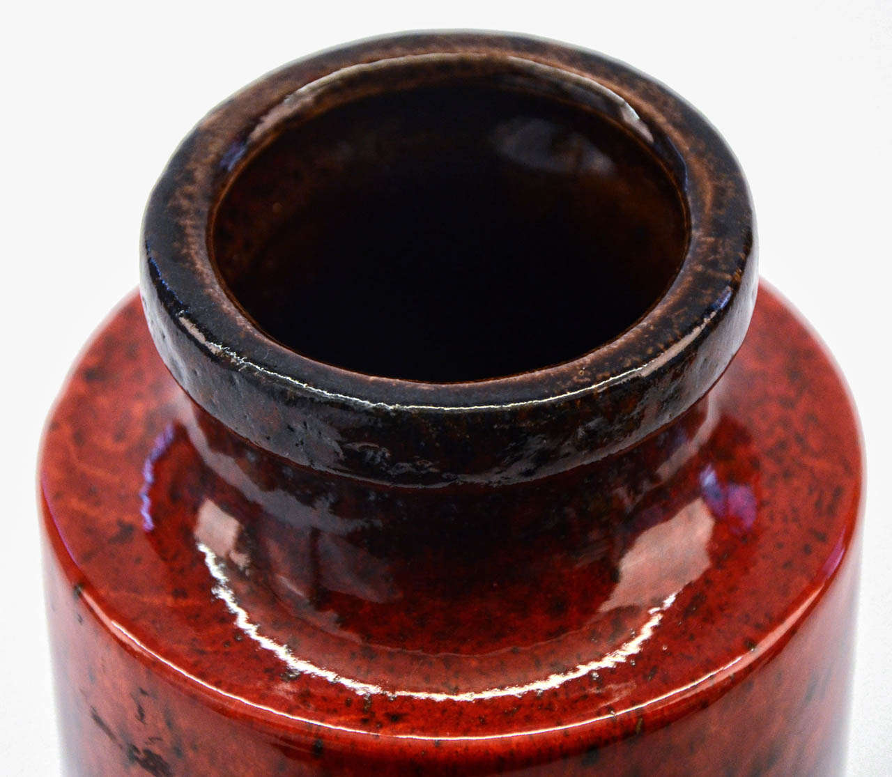 Mid-century Scheurich Keramik  West German Lava Pottery Ceramic Colourful Drink  For Sale 4