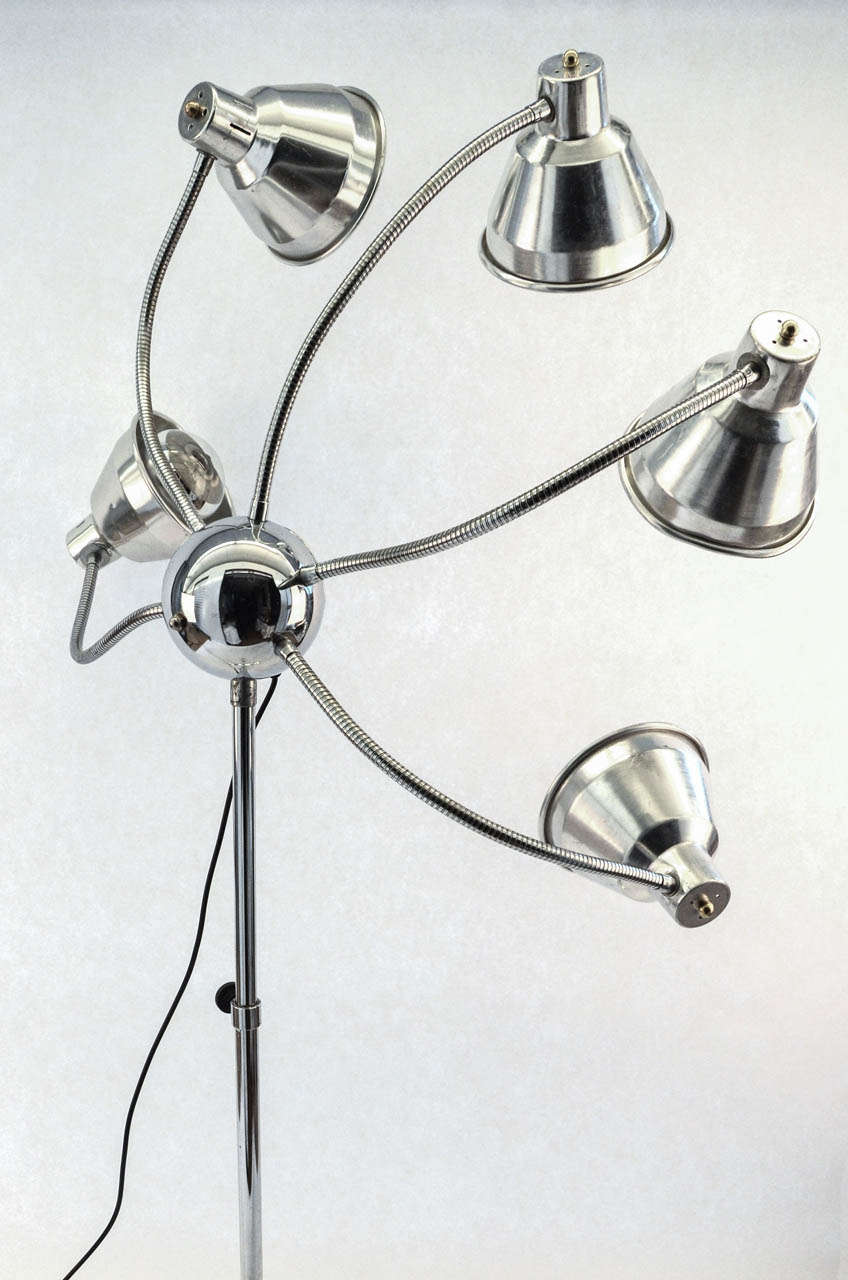 Mid-20th Century Octopus Floor Lamp