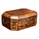Chinese Export Lacquer Box