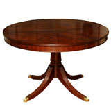 Mahogany Round Table