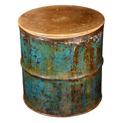Antique English Colonial Barrel
