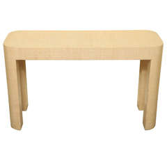 Console Table attr: Karl Springer Console Table attr: Karl Springer