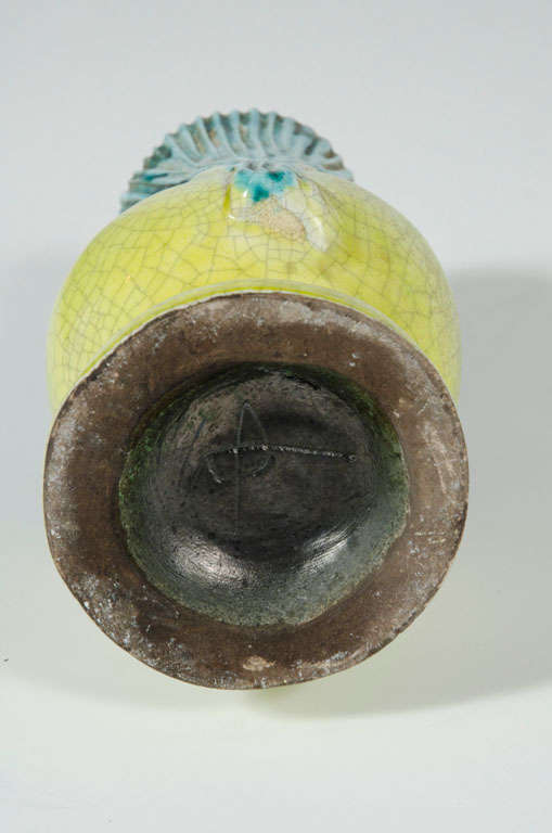 Ceramic Bust Vase by Georges Jouve