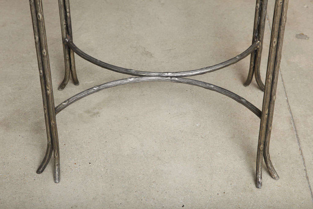 Silvered Iron Table 2