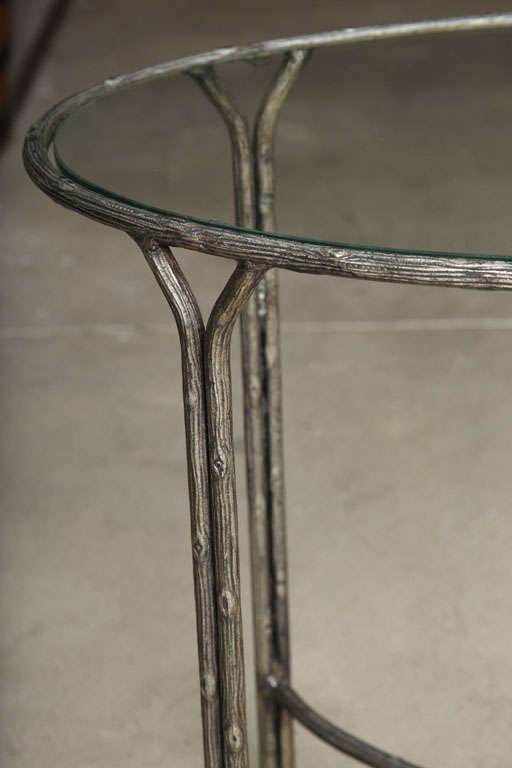 Silvered Iron Table 3