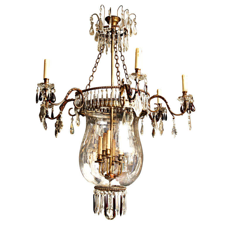 Russian Style Fish Bowl Chandelier at 1stDibs