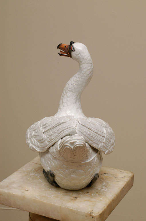 Meissen Swan Tureen For Sale 1
