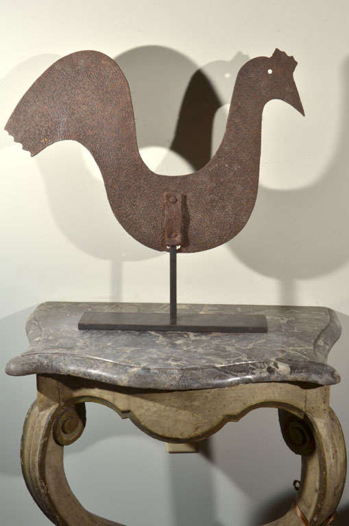 Metal 19th C. Primitive Folk Art Weathervane