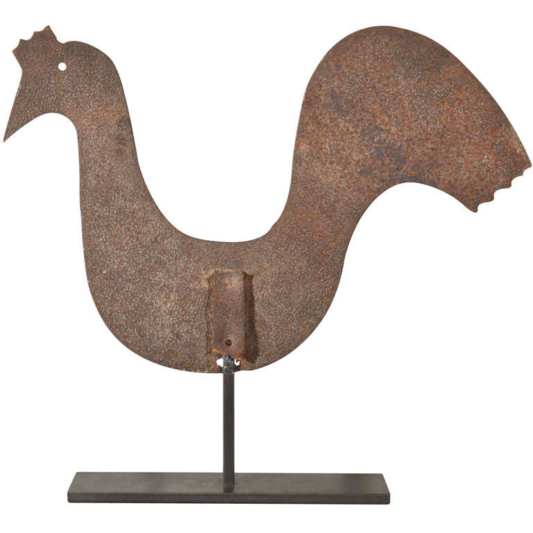 19th C. Primitive Folk Art Weathervane