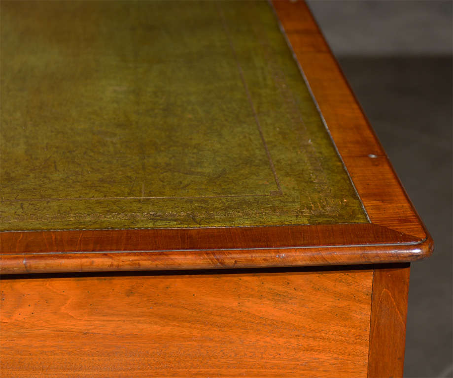English Architect's Table with Leather Top, circa 1800 5