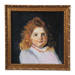 "Portrait of Sarah" oil on canvas