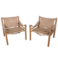 1950's Arne Norrel " Sirocco armchairs "