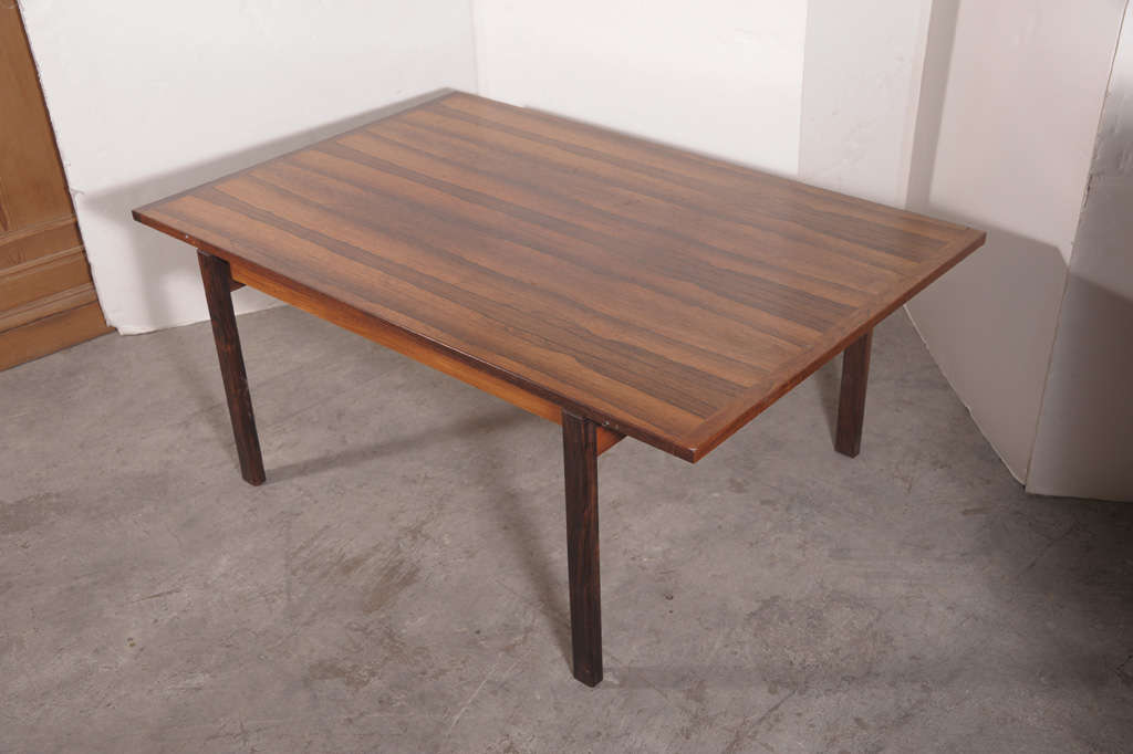 1960s Swedish jakaranda wood coffee table model 