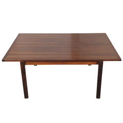 Anders Lofgren Swedish 1960s "Linjett" Jakaranda Designer Coffee Table