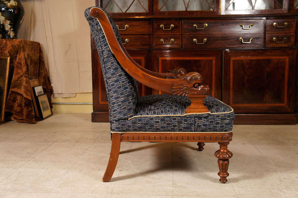 19th Century Pair of 19th Baroque Armchairs