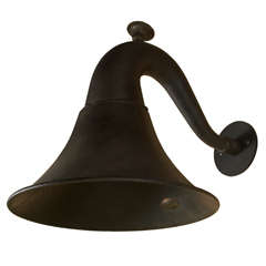 Used Gramaphone as Sconce