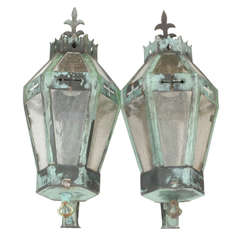 Pair of Gothic Lanterns
