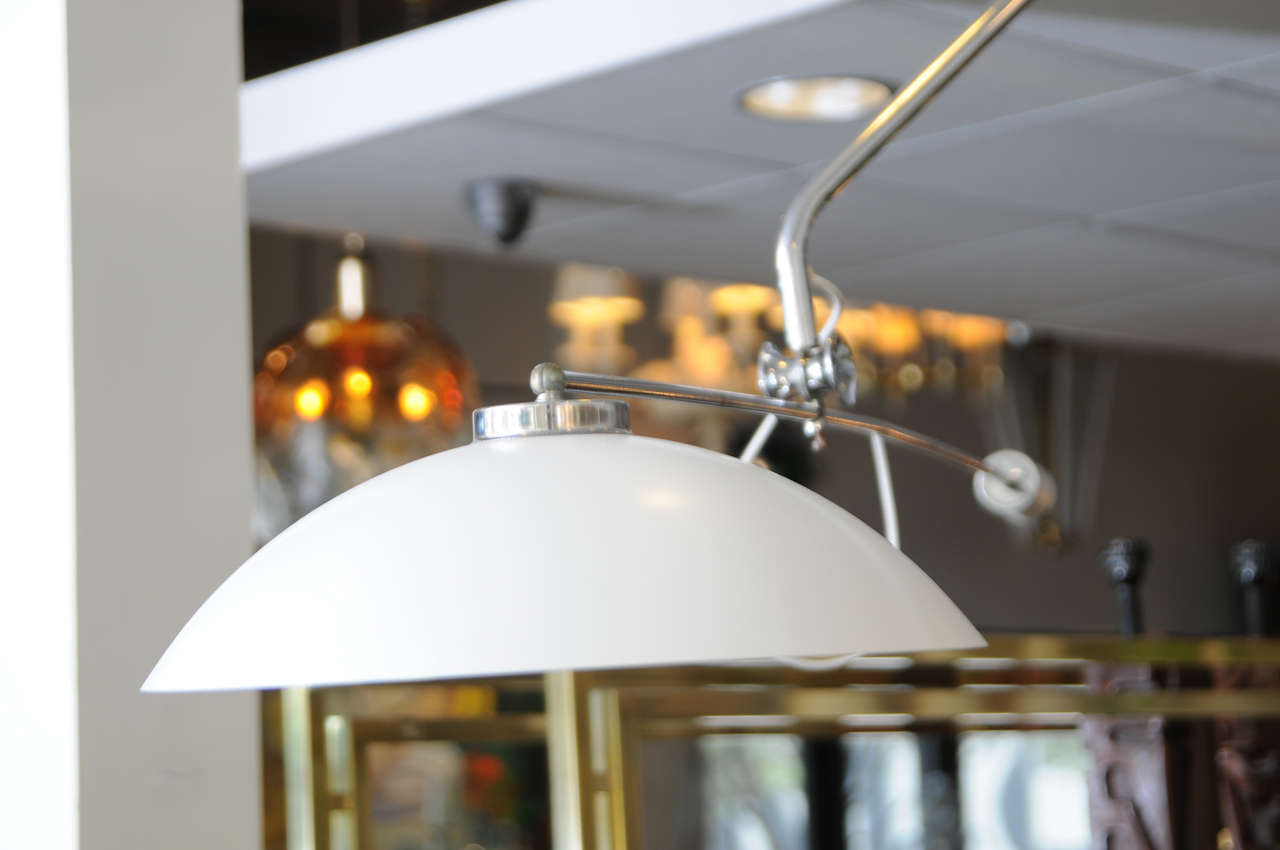 Italian Counter-Balanced Ceiling Mounted Light For Sale 1