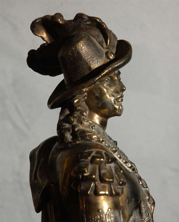 20th Century Pr Antique Cavalier Table Lamps For Sale