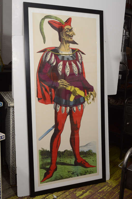 Alsace Lorraine 19th Century Carnival Mephistopheles