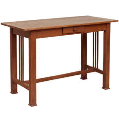 Pine Painted Writing Table