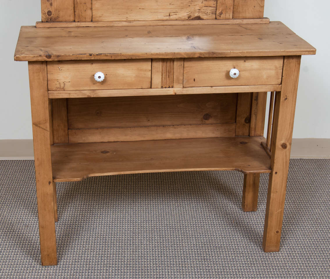 Polished Pine Dressing Table
